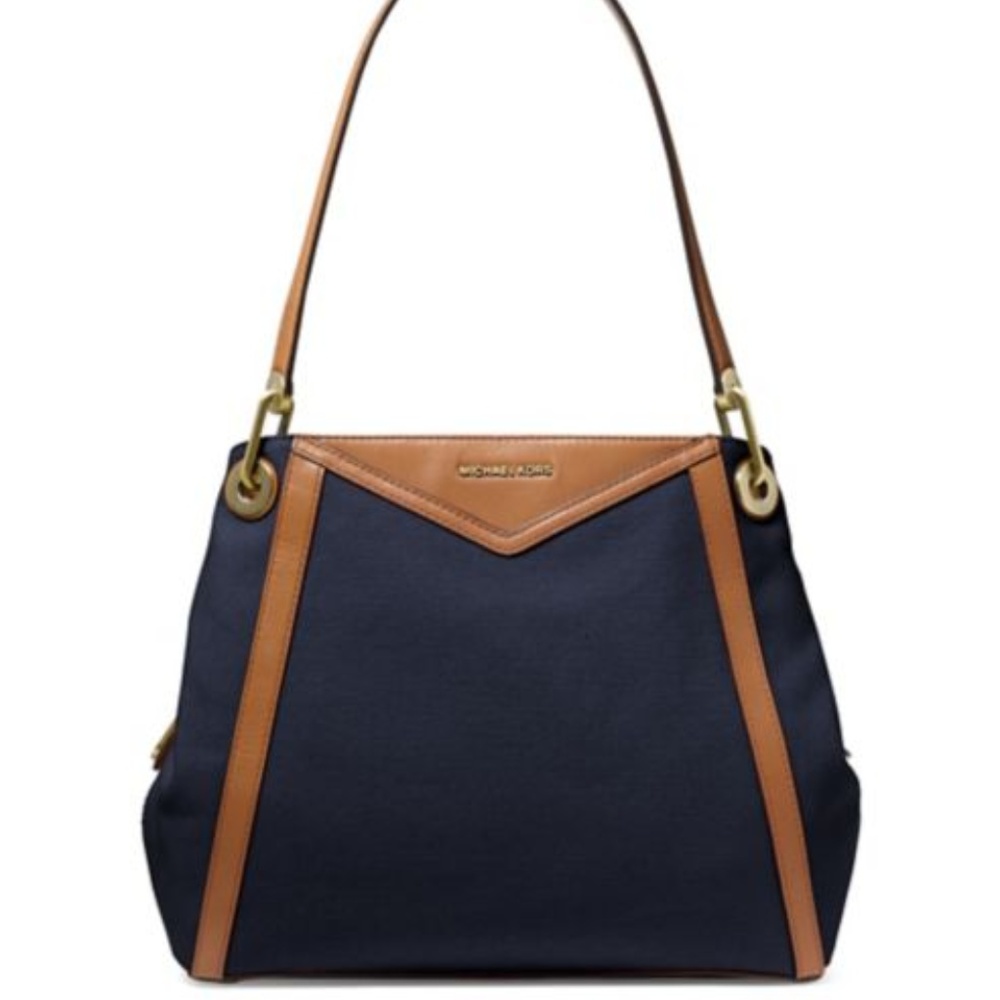 Michael Kors Raven Pocket Shoulder Tote